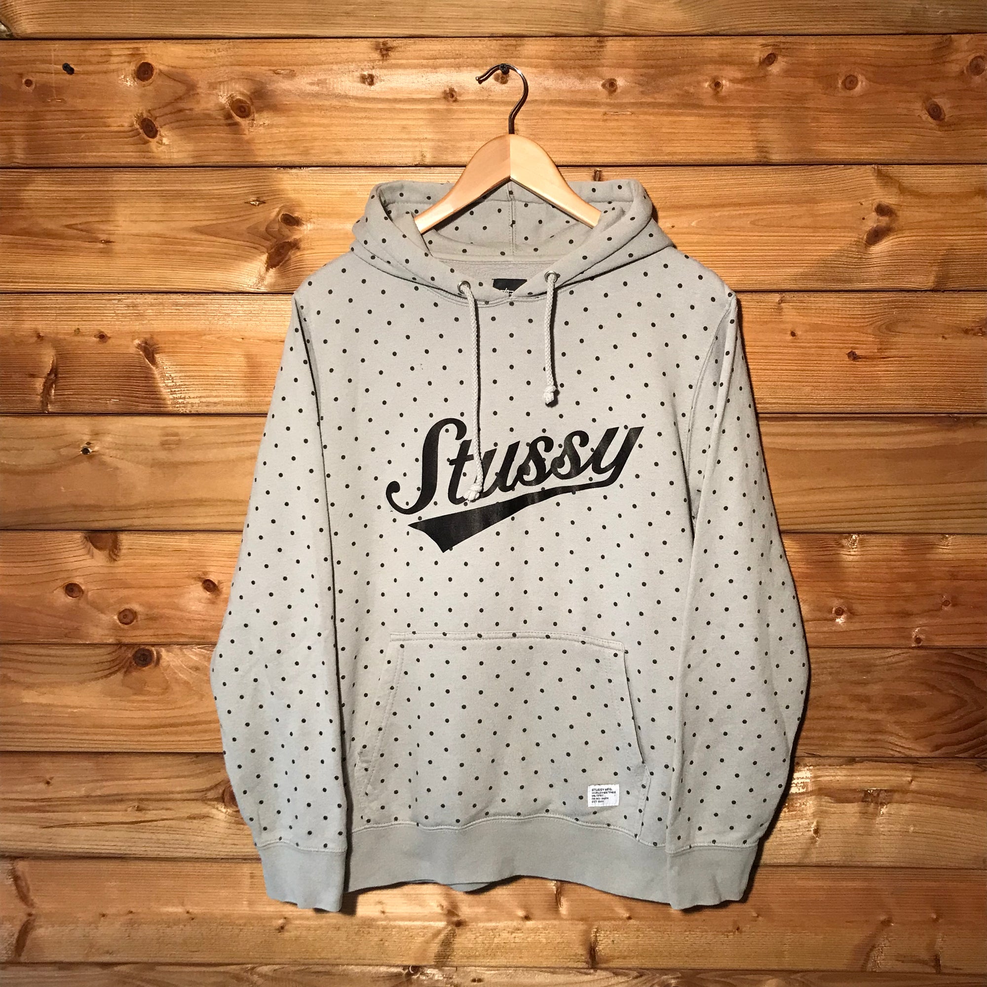 Stüssy Polka Dot Spellout hoodie