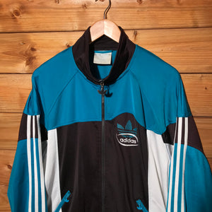 90s Adidas Trefoil zip up track jacket