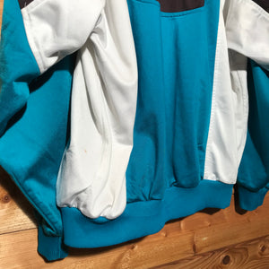 90s Adidas Trefoil zip up track jacket