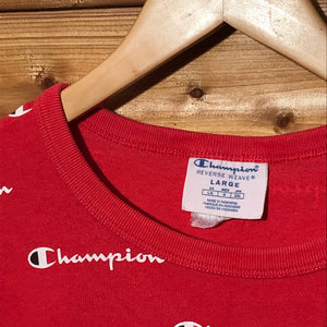 Champion Repeat Script t shirt