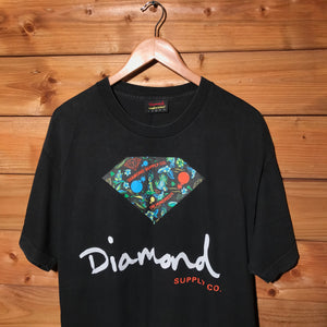 Diamond Supply Co x The Hundreds t shirt