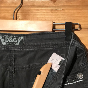 Dolce and Gabbana Studded denim jeans