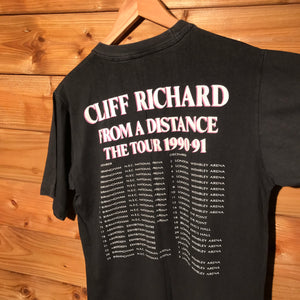 1990 Cliff Richard From a Distance tour t shirt