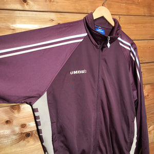 90s Umbro Piping Spelldown track jacket