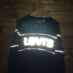 Levis Tartan Spellout sweatshirt