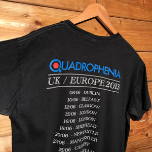 2013 The Who Quadrophenia tour t shirt