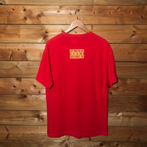 Supreme Fingerprint logo t shirt