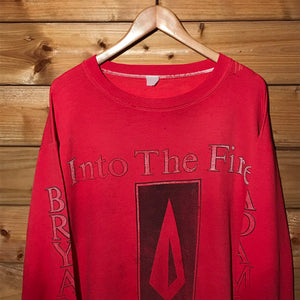 1987 Bryan Adams Into The Fire World tour sweatshirt
