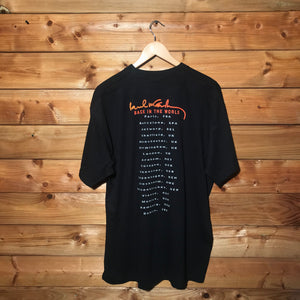 2002 Paul McCartney Back in the World Tour t shirt