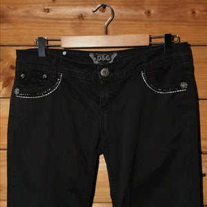 Dolce and Gabbana Studded denim jeans