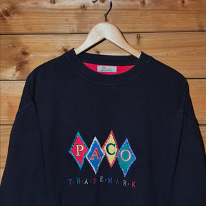 90s Paco Company spellout sweatshirt