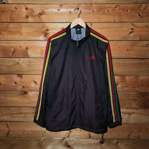Adidas Rasta Striped track jacket