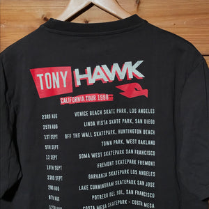 1998 Tony Hawk California Tour t shirt
