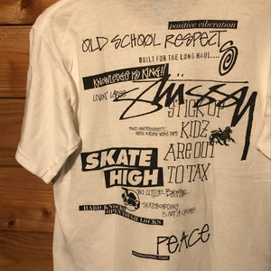 Stüssy Old Skool Flava t shirt