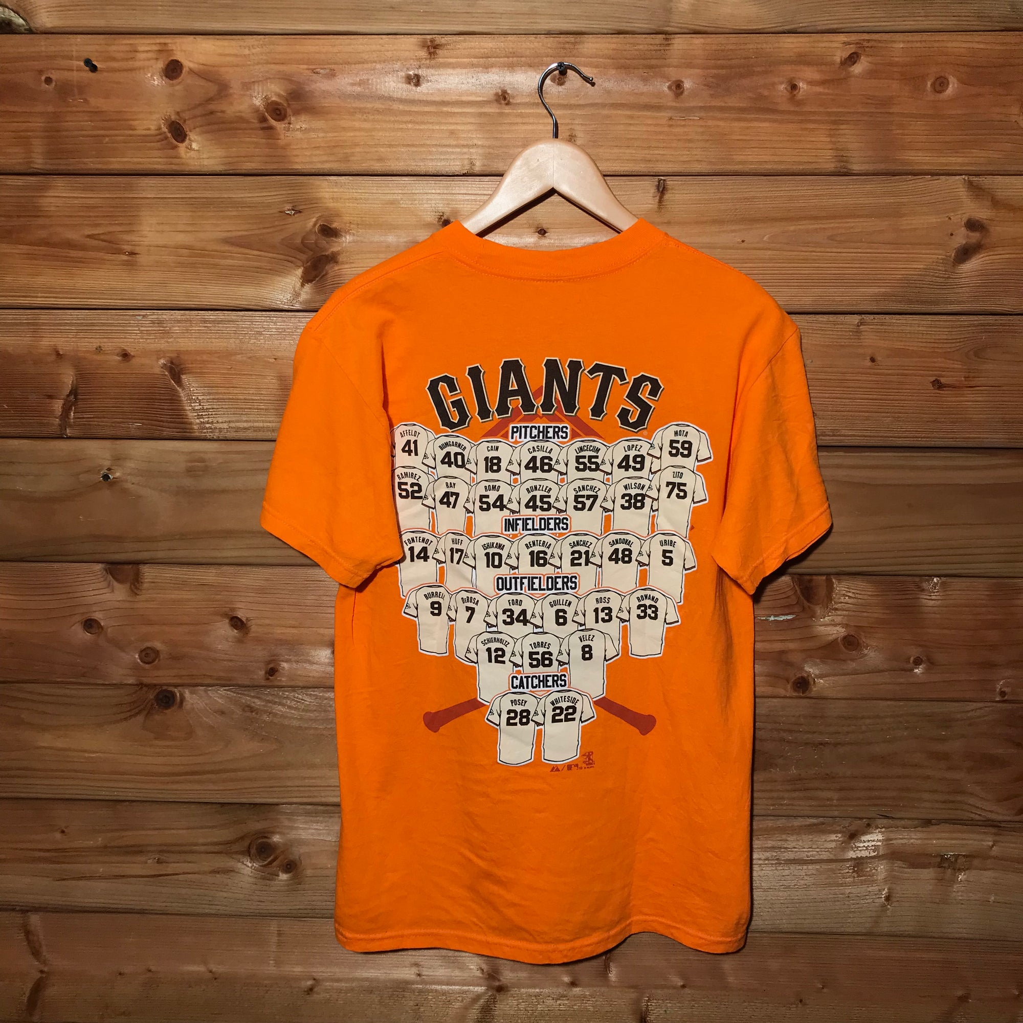 2010 Majestic SF Giants World Series Champs t shirt