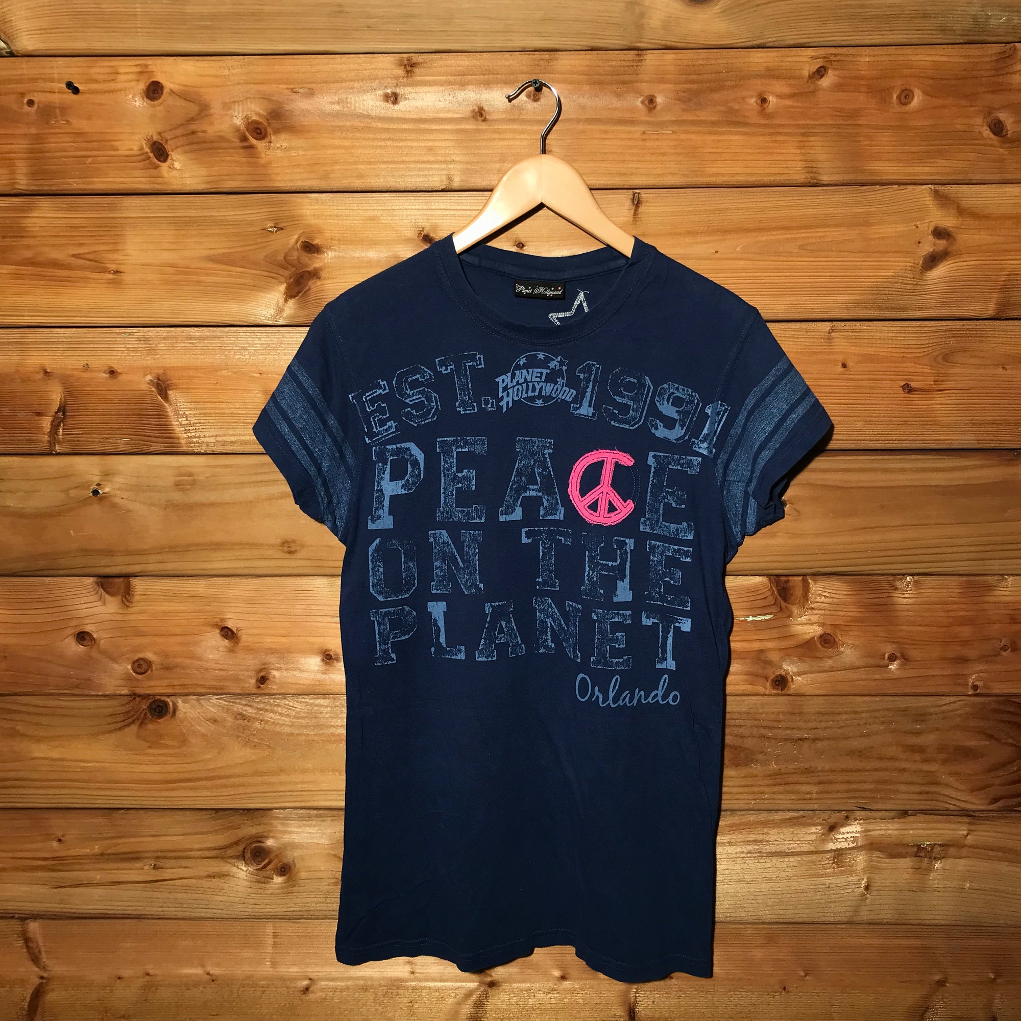 Planet Hollywood World Peace t shirt