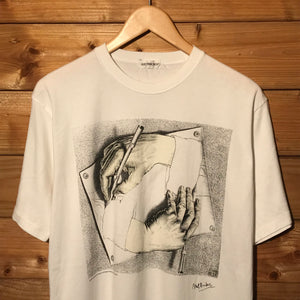 M.C Escher Drawing Hands 1960 t shirt