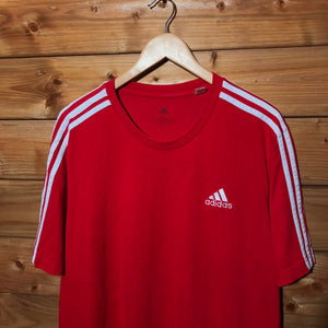 Adidas Striped essentials t shirt