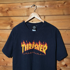 Thrasher Skate Magazine flame logo t shirt