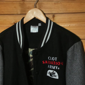 Clottee, Clot Salvation Army varsity jacket