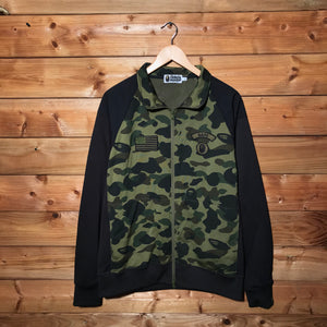 Bape, A Bathing Ape Army Camo track jacket