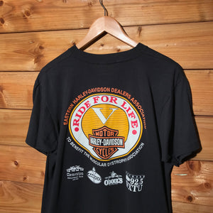 1992 Harley Davidson Ride For Life t shirt