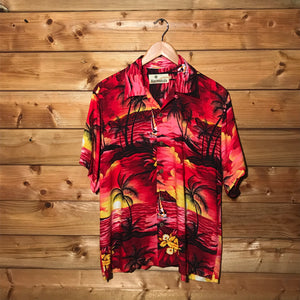 90s Karmakula Hawaiian Rayon shirt