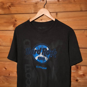 Hard Rock Cafe Glasgow t shirt