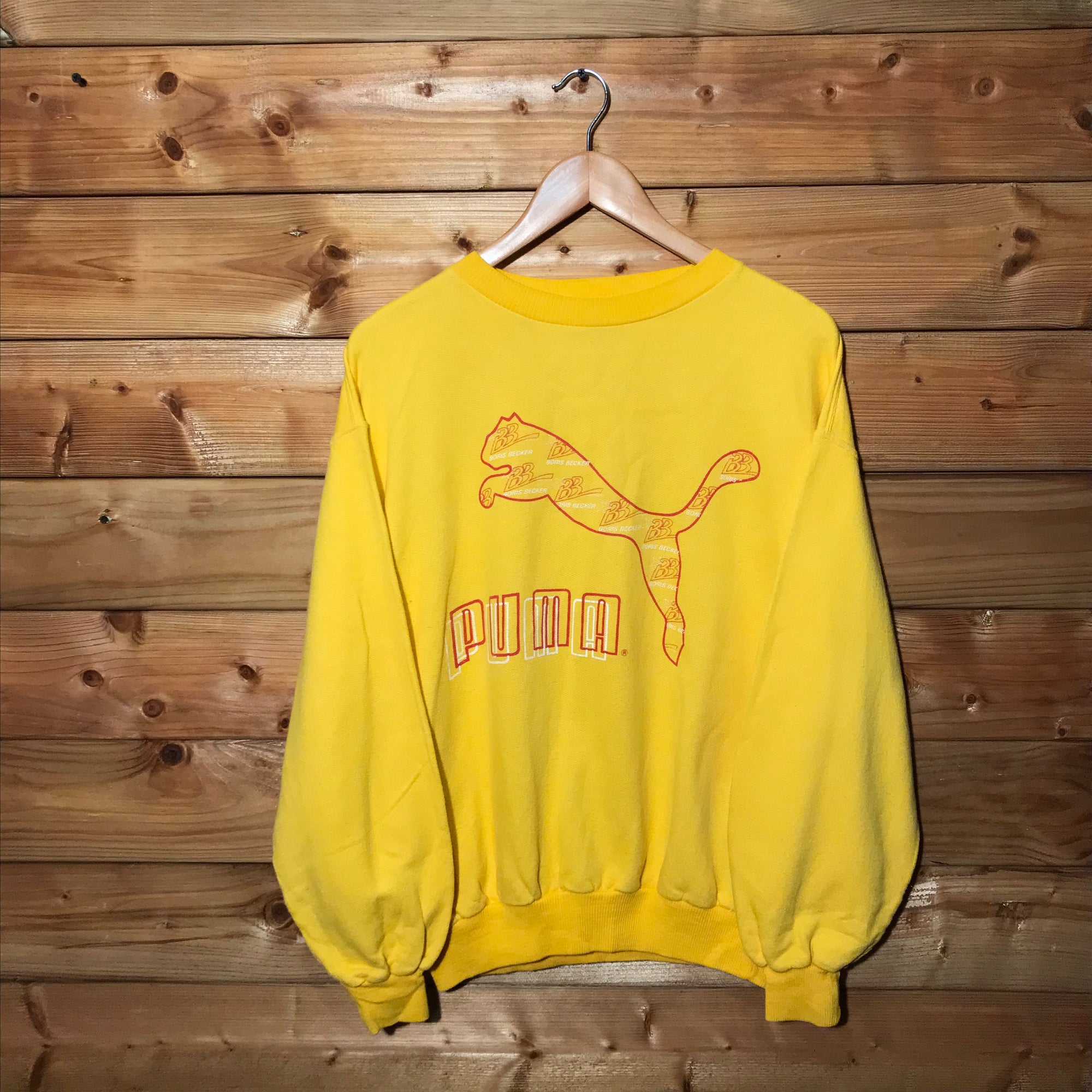90s Puma Boris Becker Borissimo sweatshirt