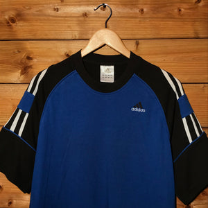 Adidas Striped Blocked t shirt