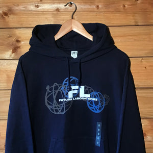Uniqlo x Futura Labs spellout hoodie