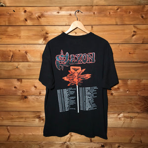 Saxon Warriors of the Road tour t shirt