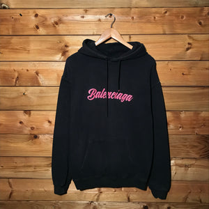 Balenciaga Cursive Spellout hoodie