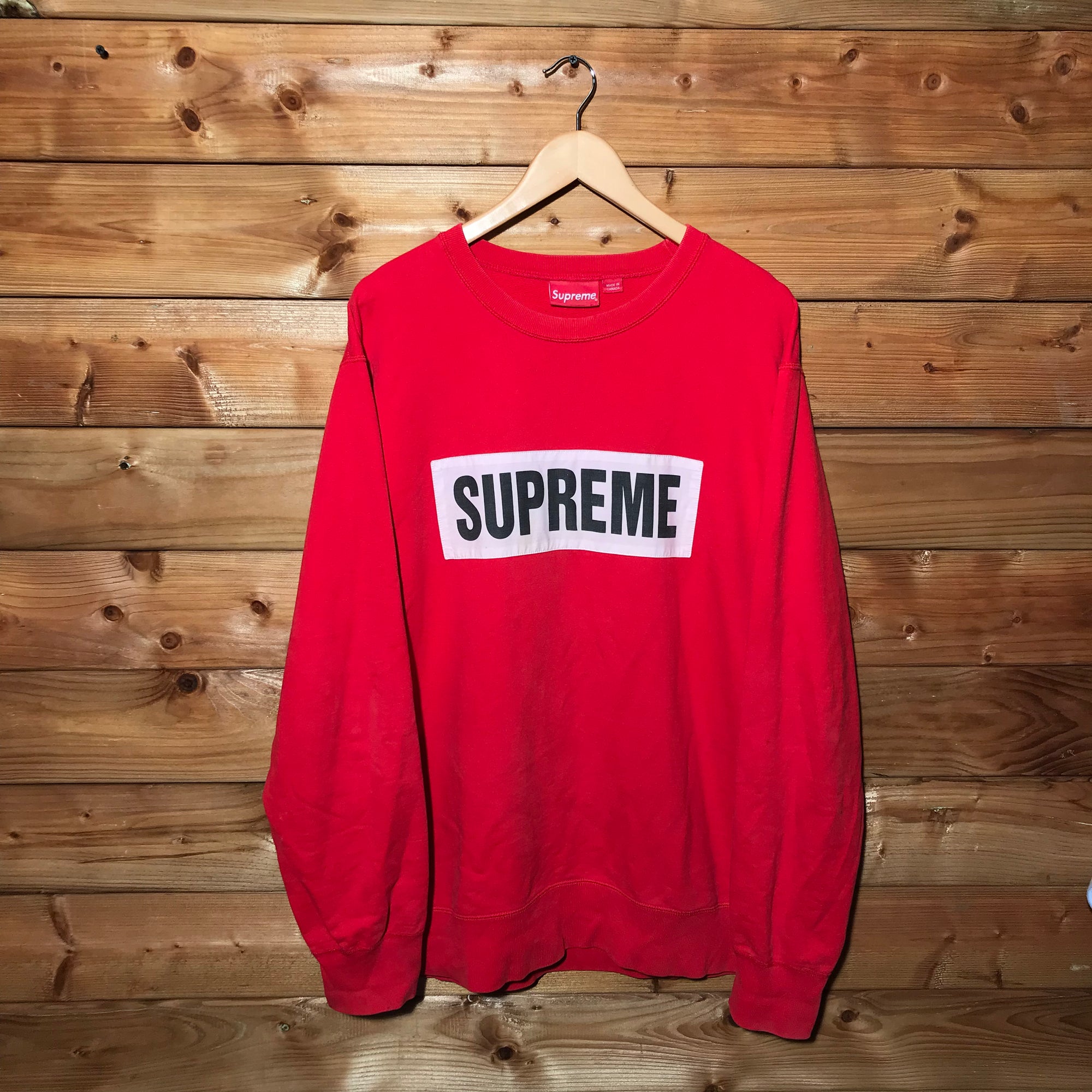 Supreme Marathon Box Logo sweatshirt