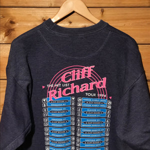 1994 Cliff Richard The Hit List tour sweatshirt